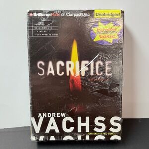Brilliance Audio Sacrifice Audiobook CD Unabridged New Andrew Vachss Burke Novel